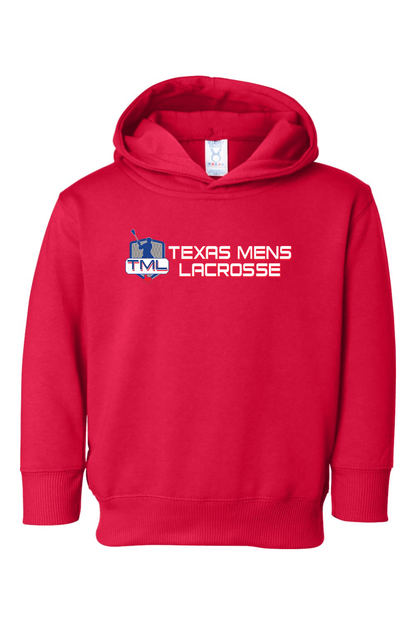 Texas Mens Lacrosse Toddler Fleece Hoodie Signature Lacrosse