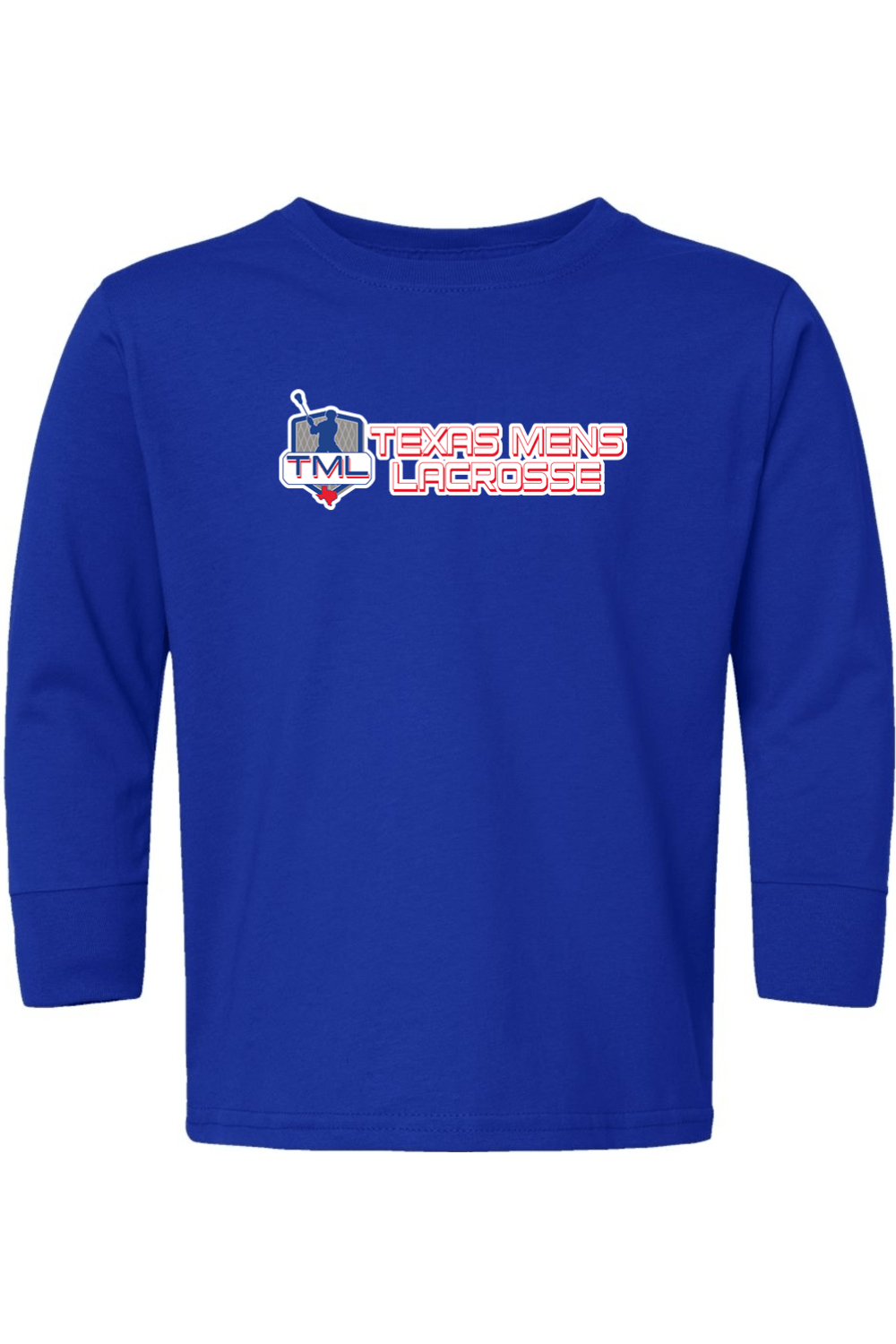 Texas Mens Lacrosse Toddler Long Sleeve T-Shirt Signature Lacrosse