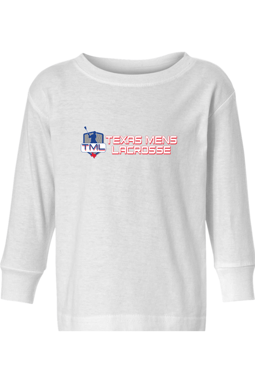 Texas Mens Lacrosse Toddler Long Sleeve T-Shirt Signature Lacrosse