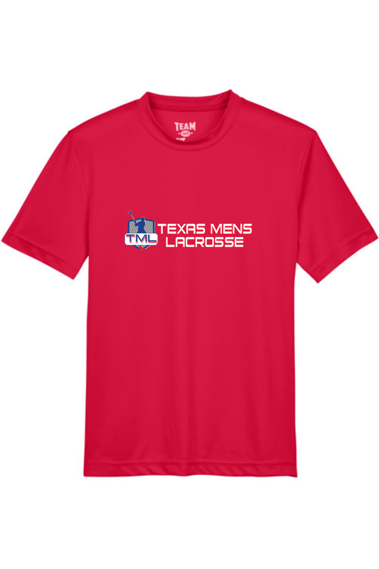 Texas Mens Lacrosse Youth Athletic T-Shirt Signature Lacrosse