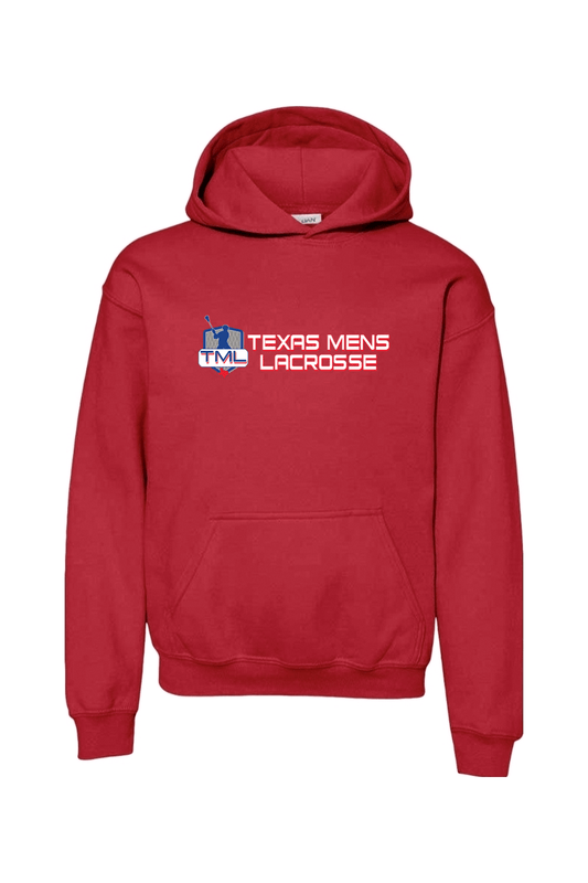 Texas Mens Lacrosse Youth Hoodie Signature Lacrosse