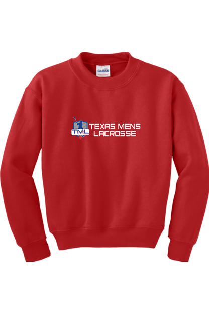 Texas Mens Lacrosse Youth Sweatshirt Signature Lacrosse