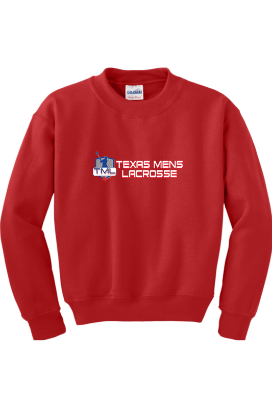 Texas Mens Lacrosse Youth Sweatshirt Signature Lacrosse