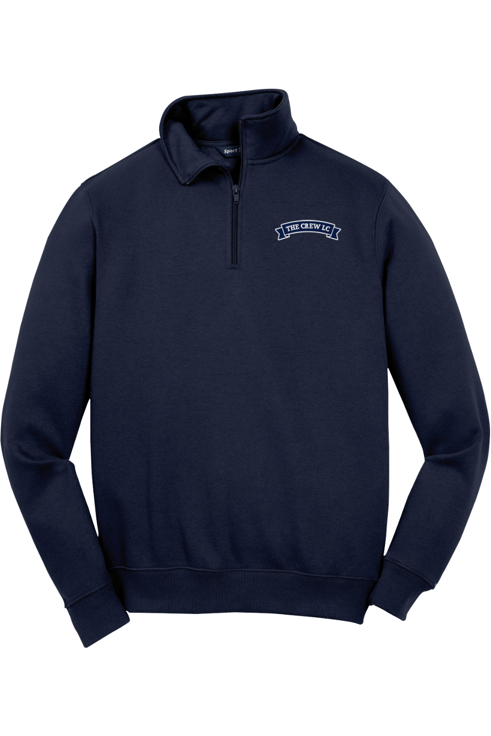 The Crew LC Adult Embroidered Quarter-Zip Pullover Signature Lacrosse