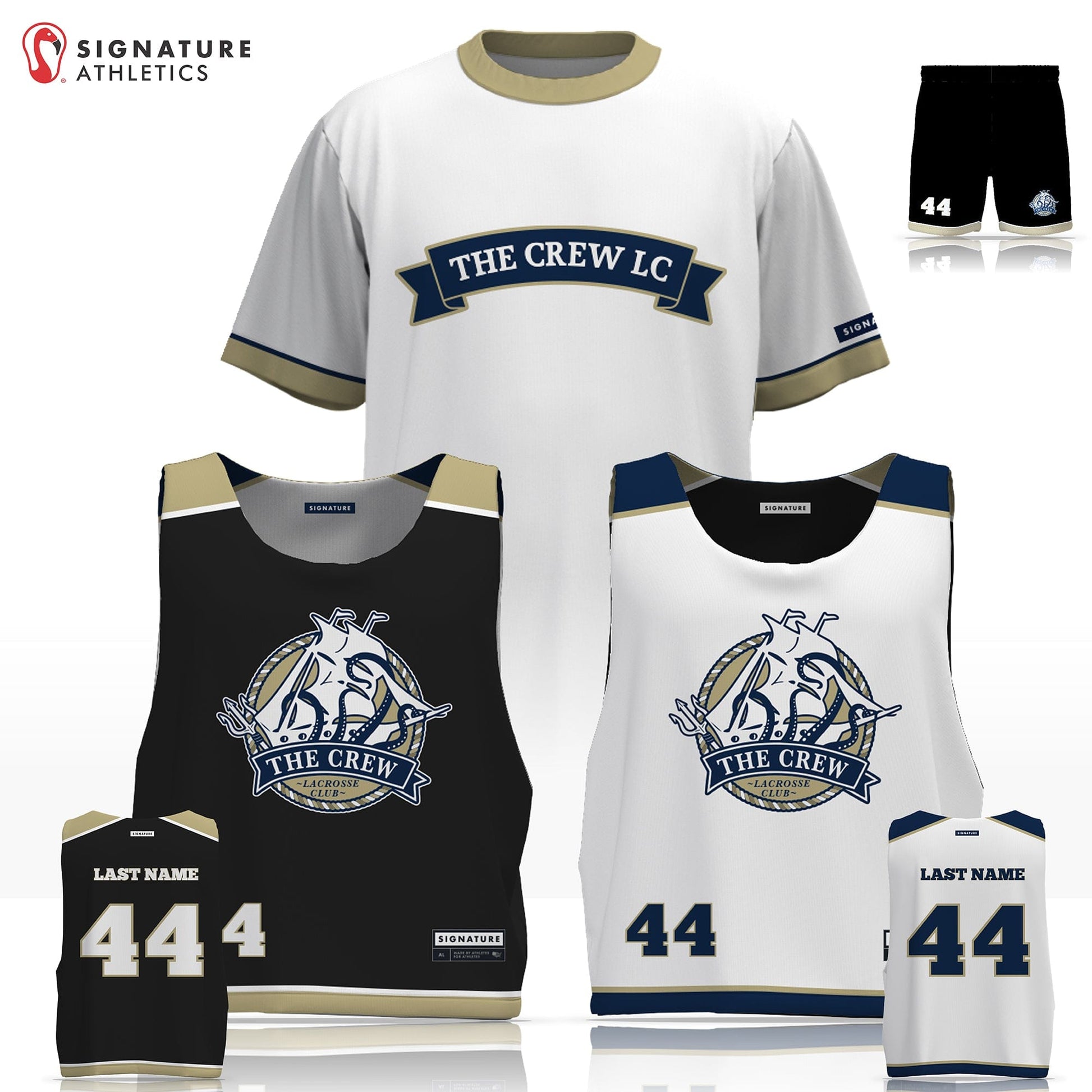 The Crew LC Men's 3 Piece Player Package Signature Lacrosse