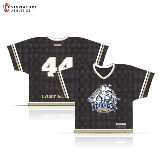 The Crew LC Men's College Big Hole Mesh Jersey: U14 Signature Lacrosse