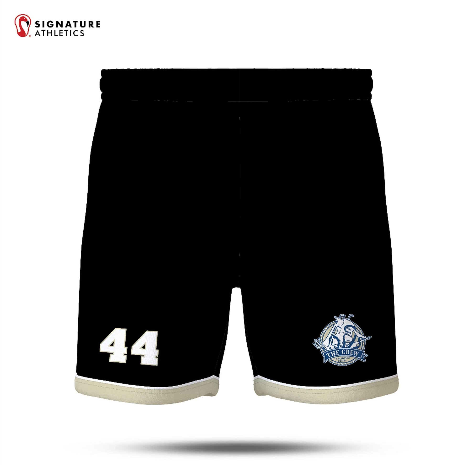 The Crew LC Men's Game Shorts: U10 Signature Lacrosse