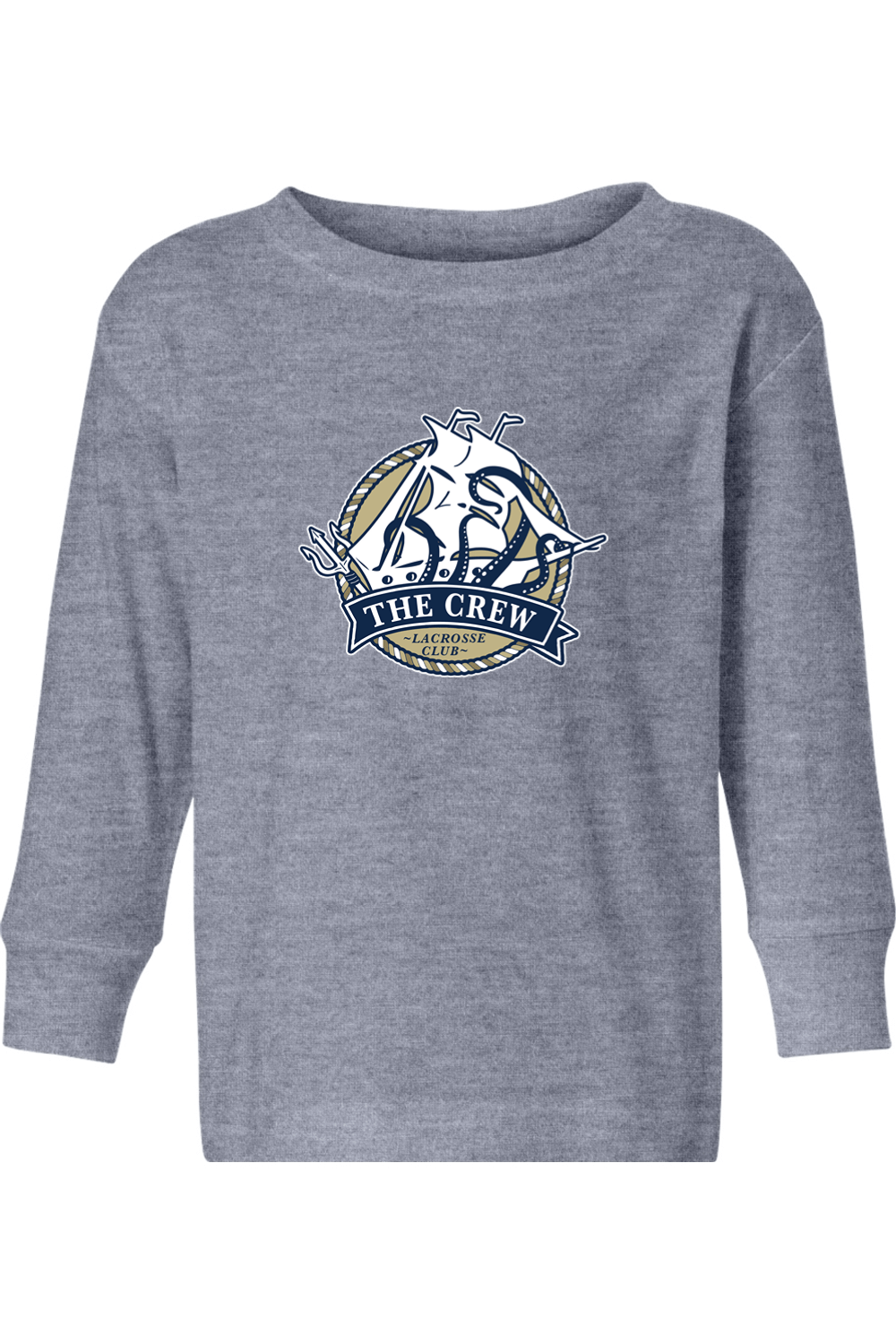 The Crew LC Toddler Long Sleeve T-Shirt Signature Lacrosse
