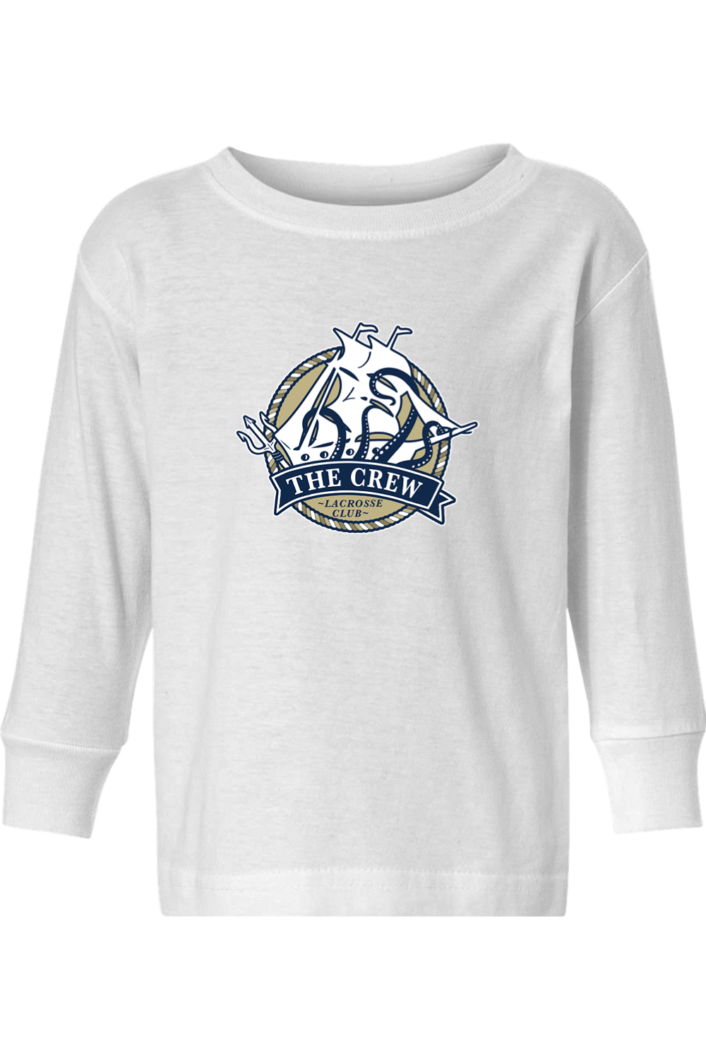 The Crew LC Toddler Long Sleeve T-Shirt Signature Lacrosse