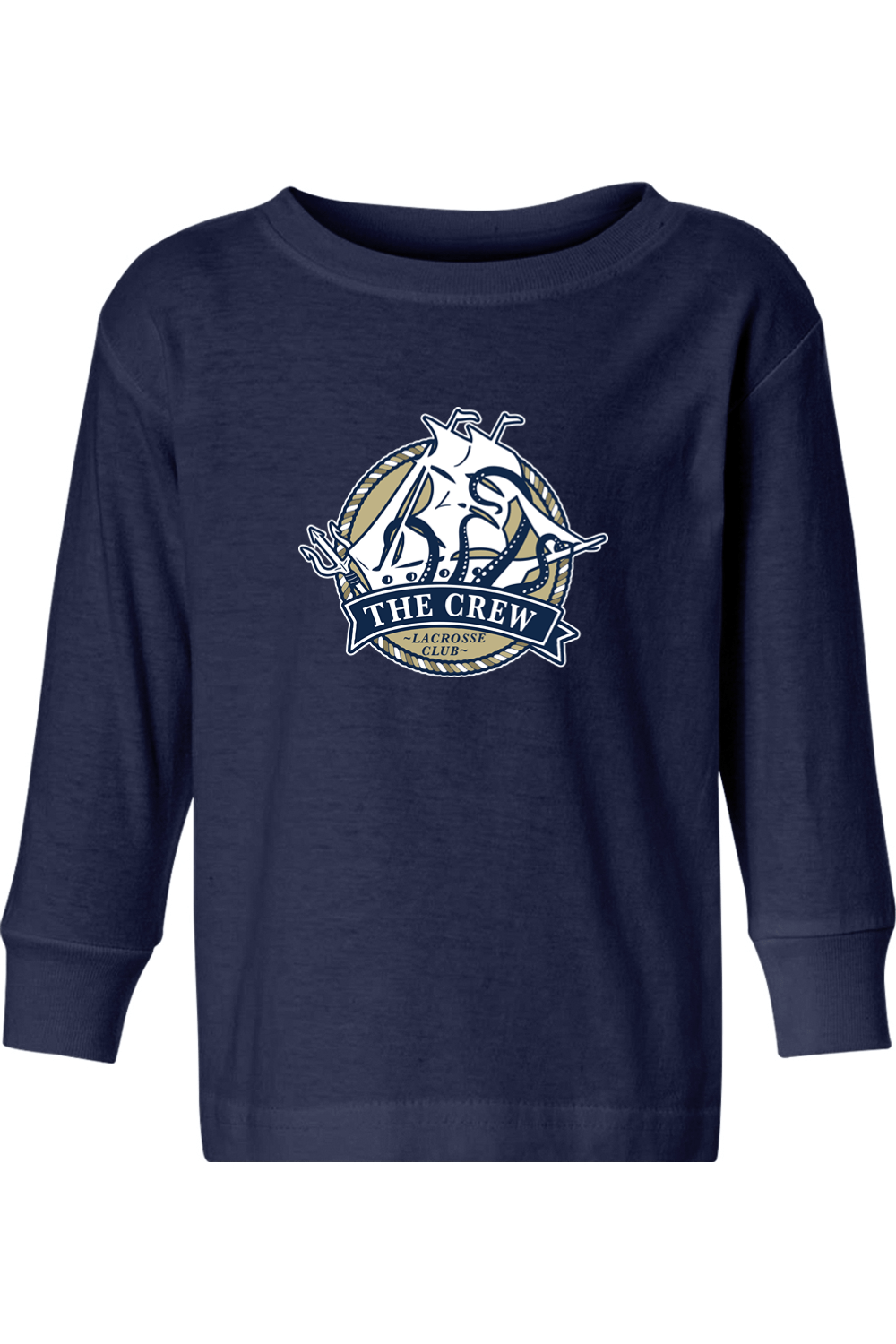 The Crew LC Toddler Long Sleeve T-Shirt Signature Lacrosse