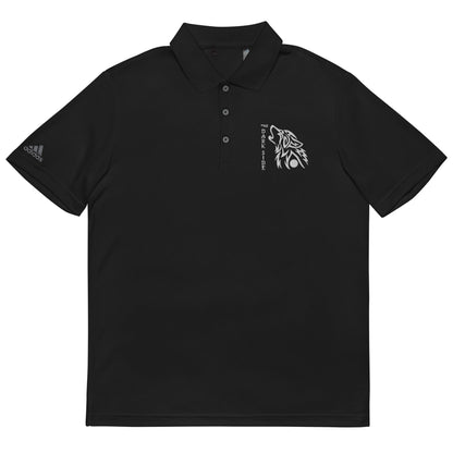 The Dark Side Adult Adidas Performance Polo Signature Lacrosse