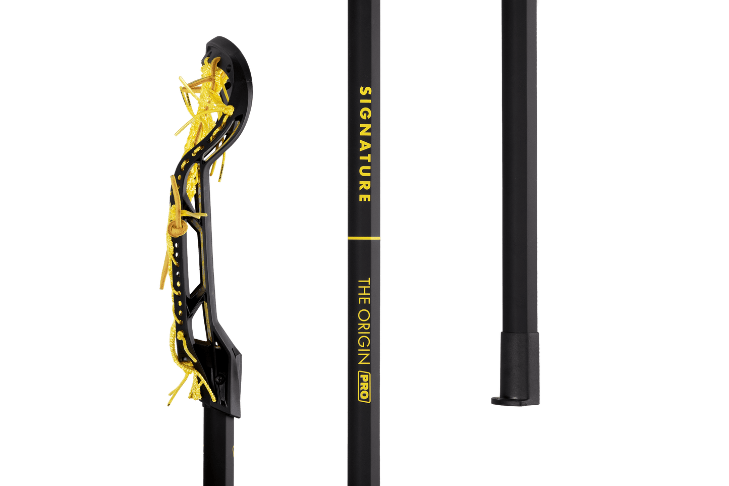 The Origin Pro - Complete Universal Lacrosse Stick for Women | Carbon Fiber Signature Lacrosse