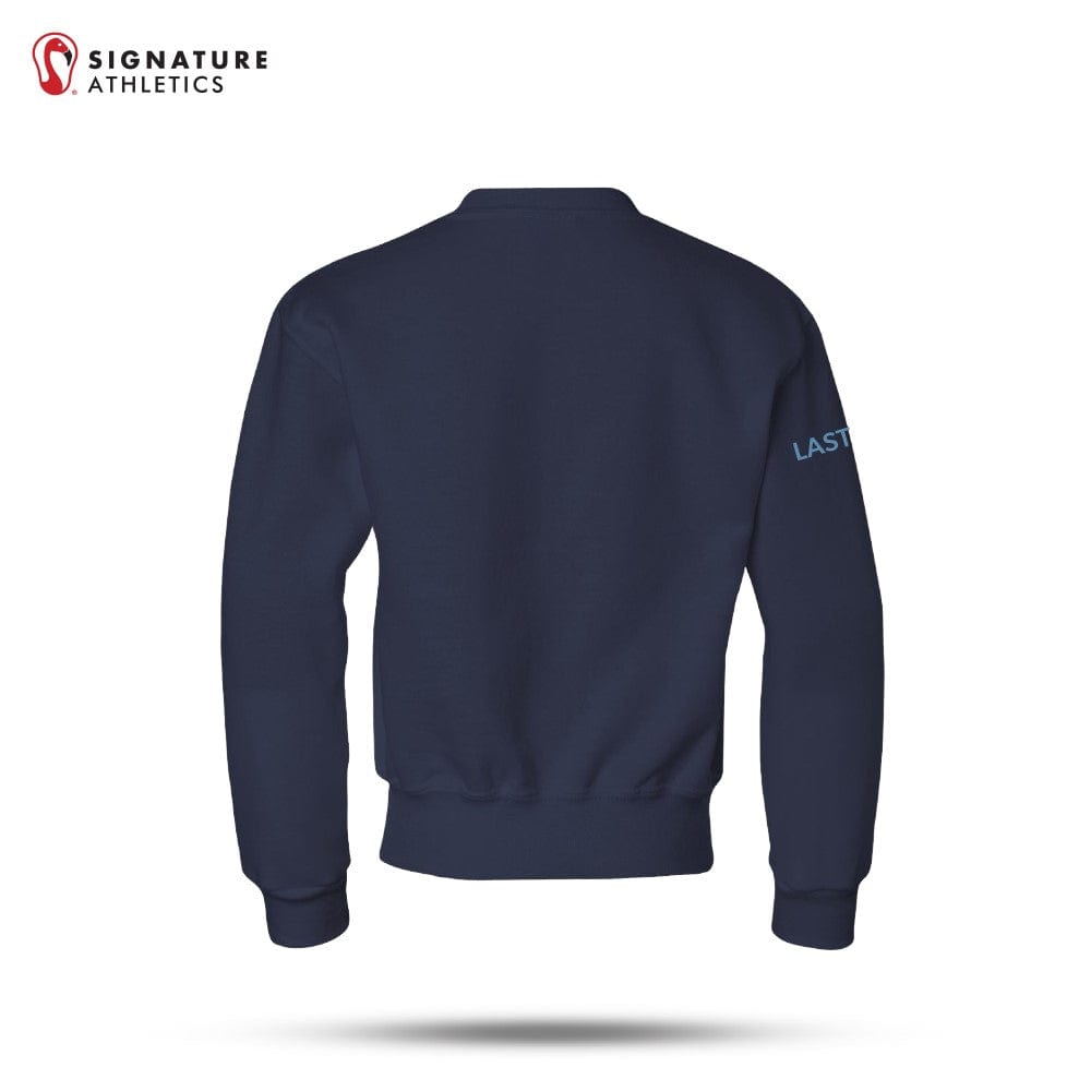 The Southport School Adult Navy Nublend Crewneck Sweatshirt Signature Lacrosse