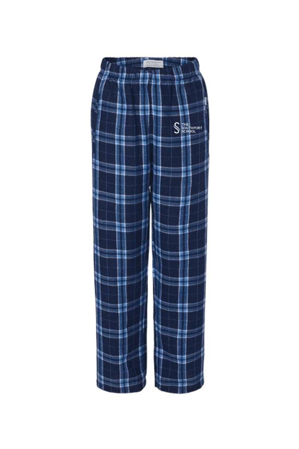 The Southport School Youth Flannel Pants Signature Lacrosse