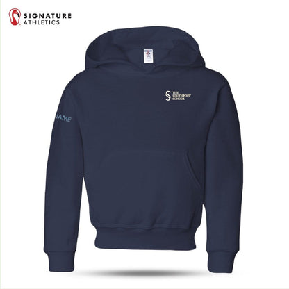 The Southport School Youth Navy Nublend Hooded Sweatshirt Signature Lacrosse