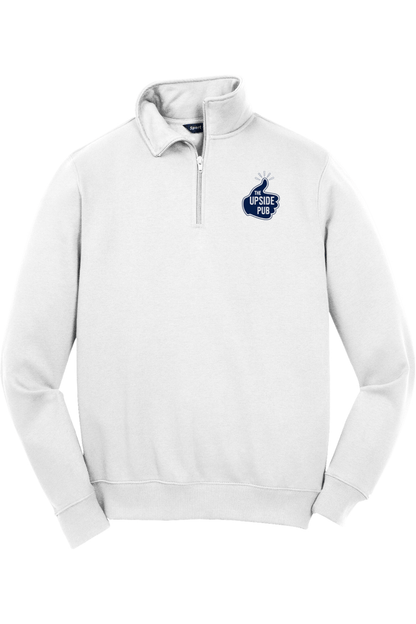 The Upside Pub LC Adult Embroidered Quarter-Zip Pullover Signature Lacrosse