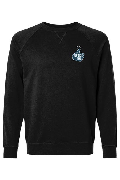 The Upside Pub LC Adult Heavyweight Raglan Long Sleeve Signature Lacrosse