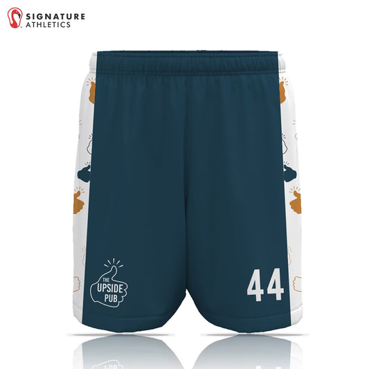 The Upside Pub LC Men's Game Shorts: Upside Pub Signature Lacrosse