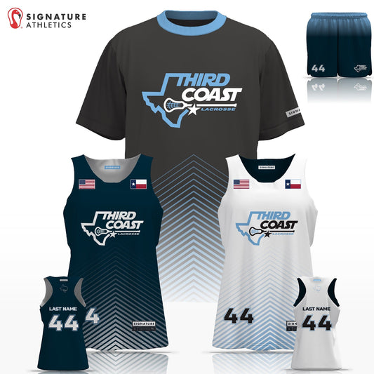Third Coast Lacrosse Women's 3 Piece Player Game Package: Elementary Signature Lacrosse