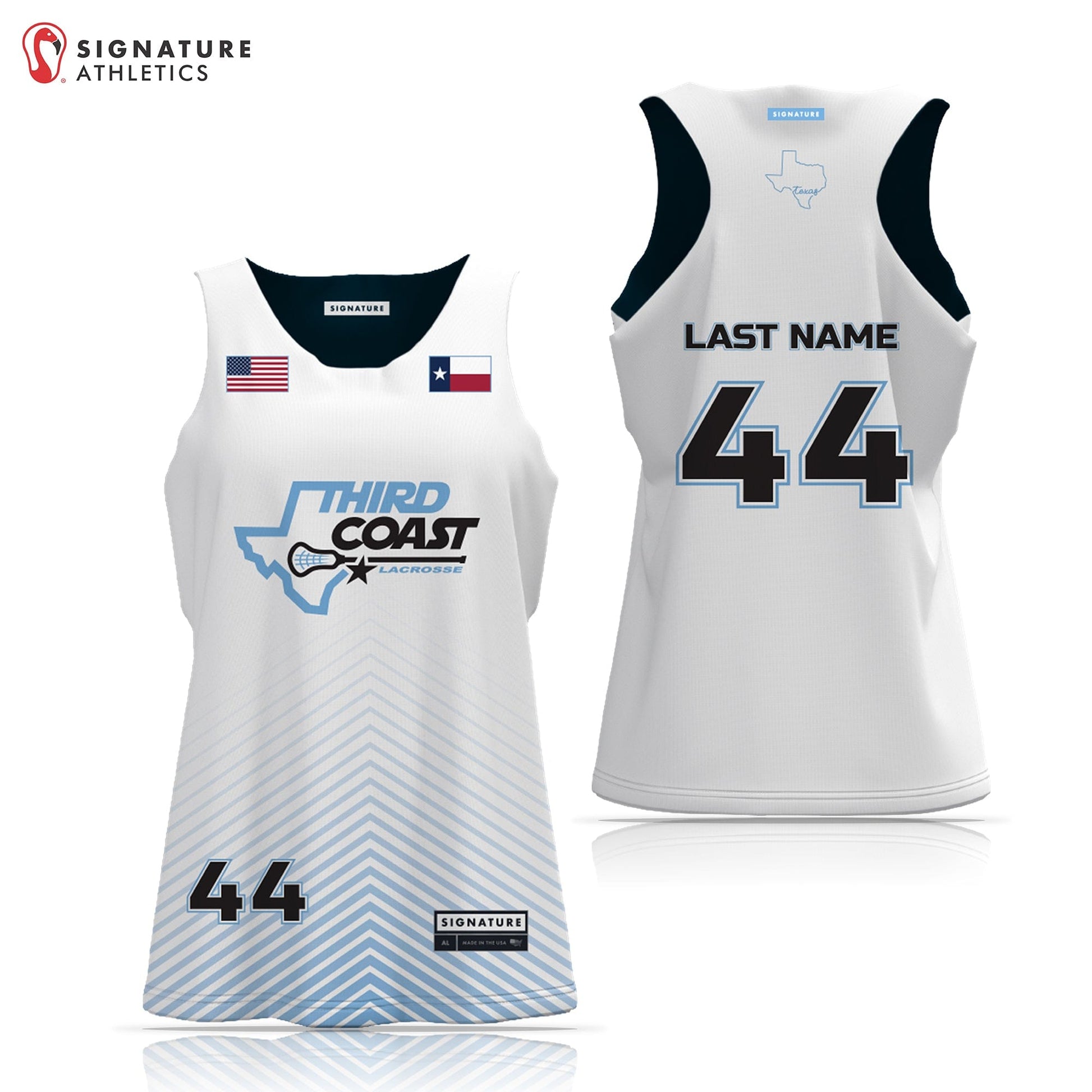 Third Coast Lacrosse Women's Player Reversible Game Pinnie Signature Lacrosse