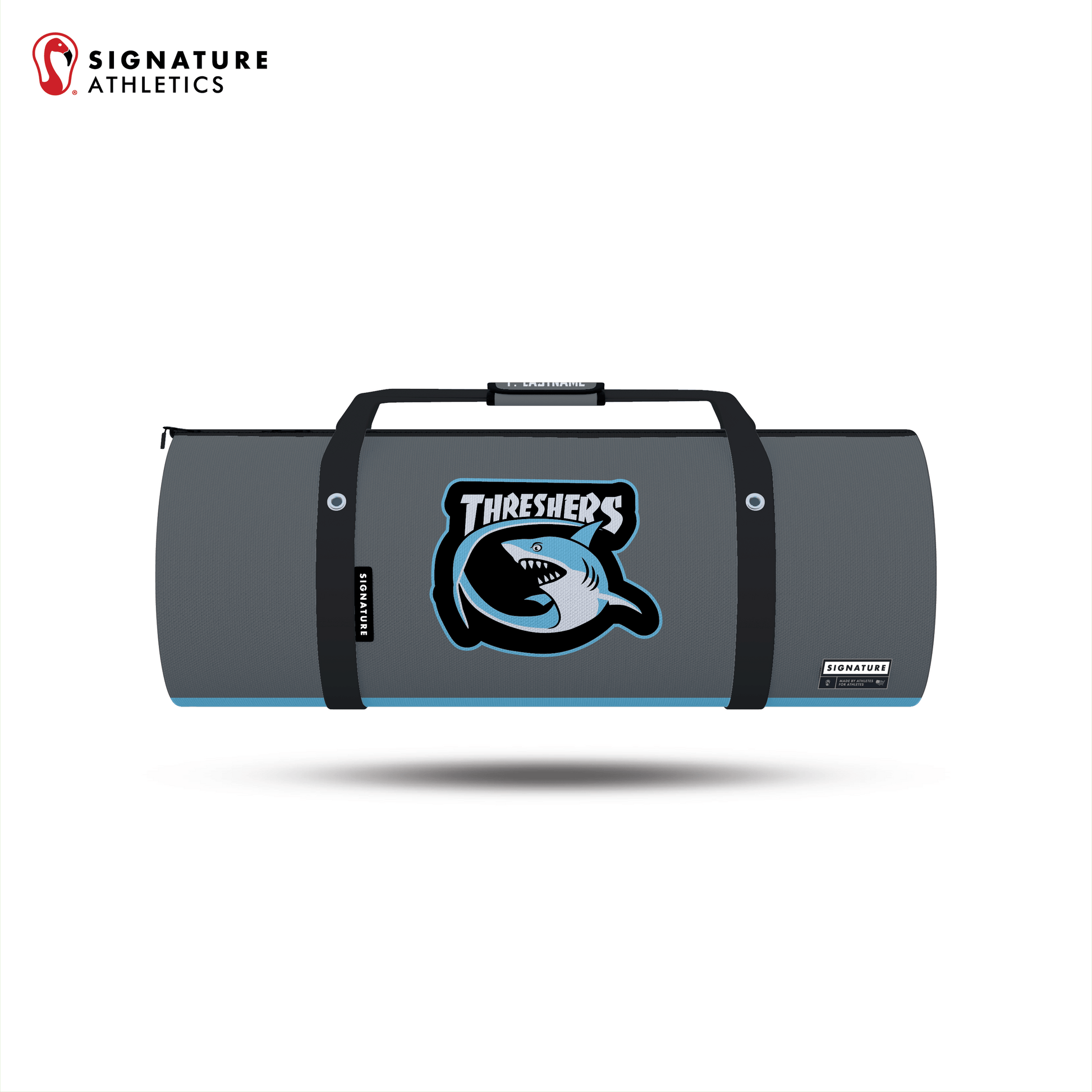 Threshers Box Lacrosse Customizable Large Equipment Duffel Bag Signature Lacrosse