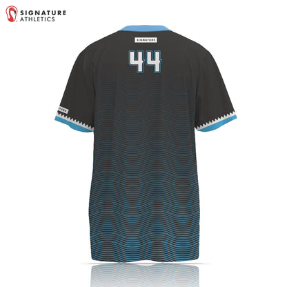 Threshers Box Lacrosse Men's Player Short Sleeve Shooting Shirt Signature Lacrosse