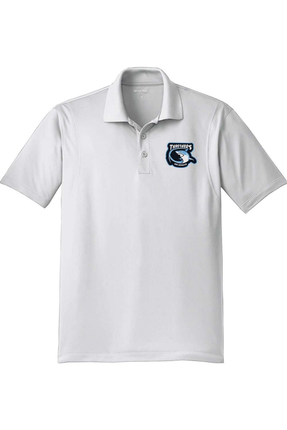 Threshers Box LC Adult Embroidered Athletic Polo Signature Lacrosse