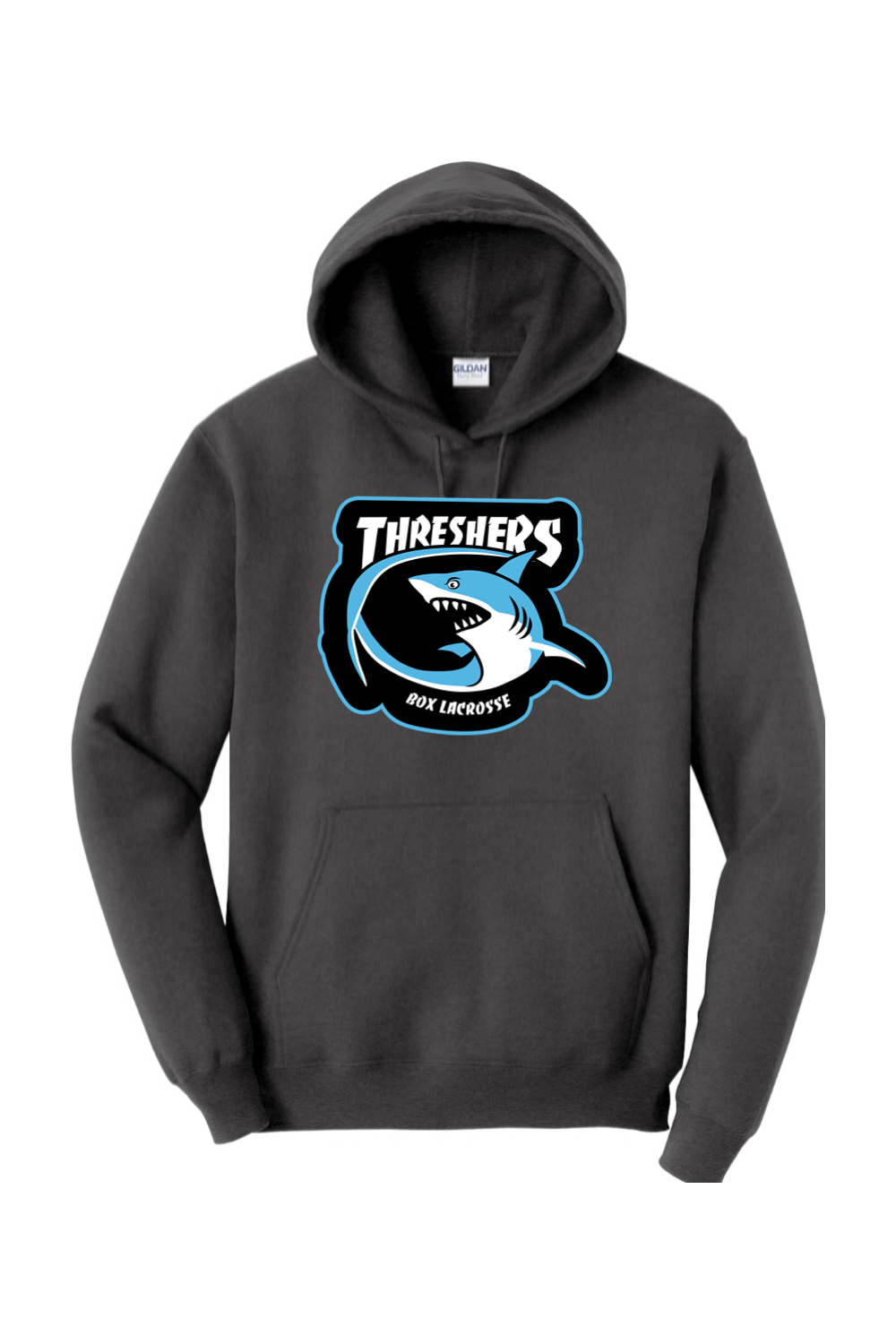 Threshers Box LC Adult Heavyweight Hoodie Signature Lacrosse