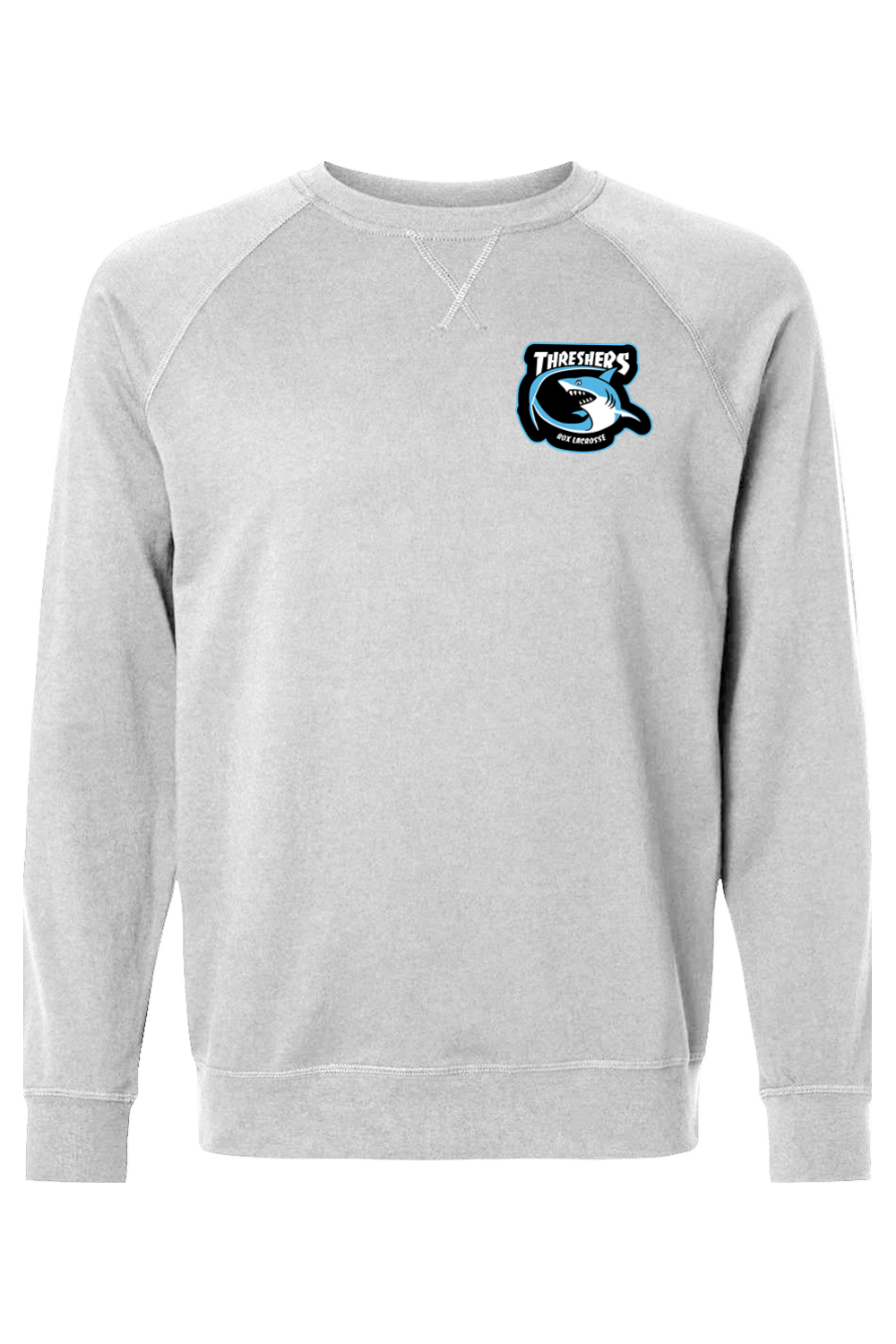 Threshers Box LC Adult Heavyweight Raglan Long Sleeve Signature Lacrosse