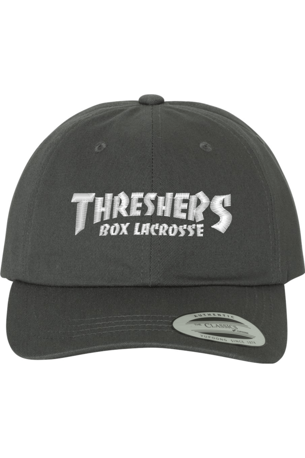 Threshers Box LC Embroidered Dad Hat Signature Lacrosse