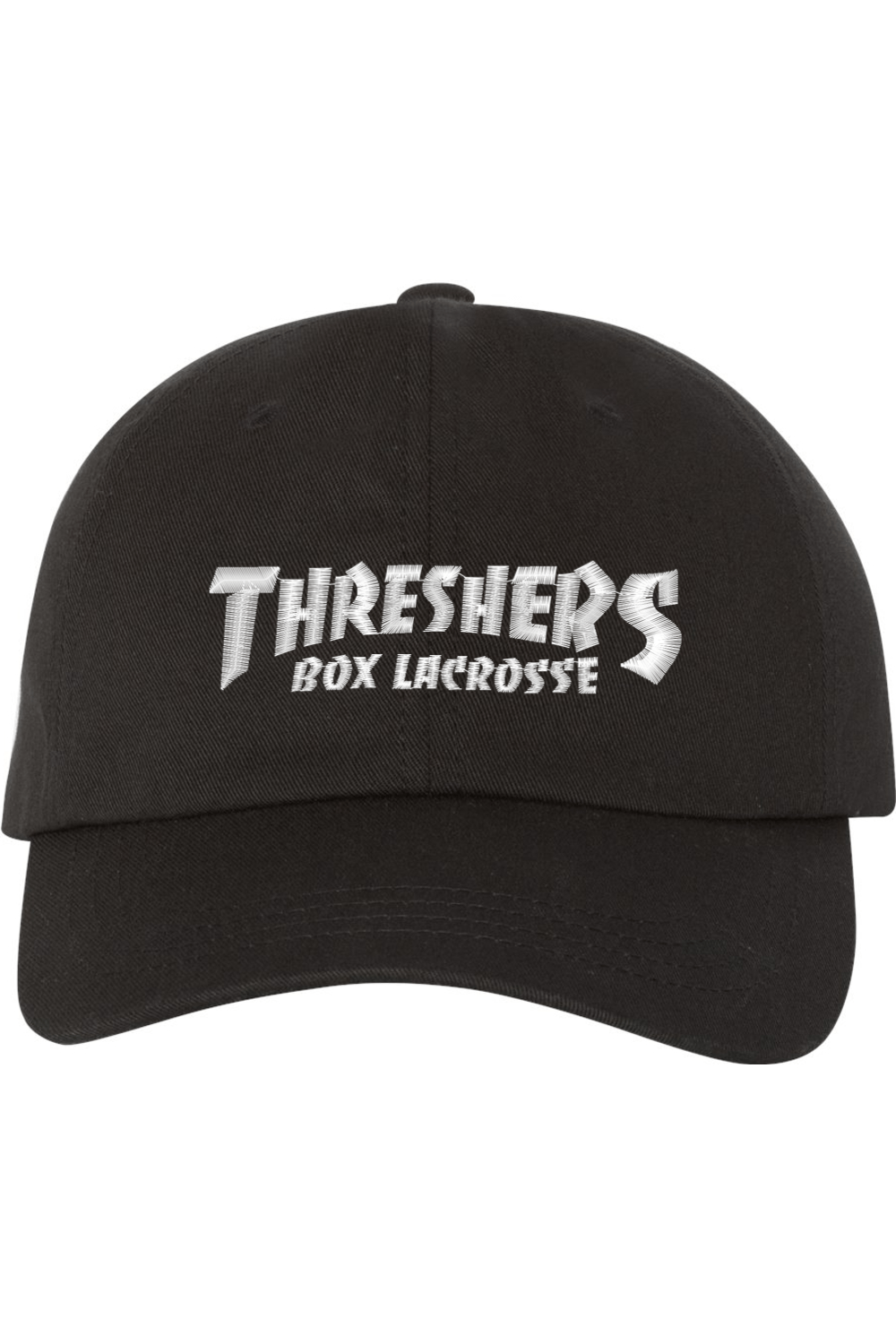 Threshers Box LC Embroidered Dad Hat Signature Lacrosse