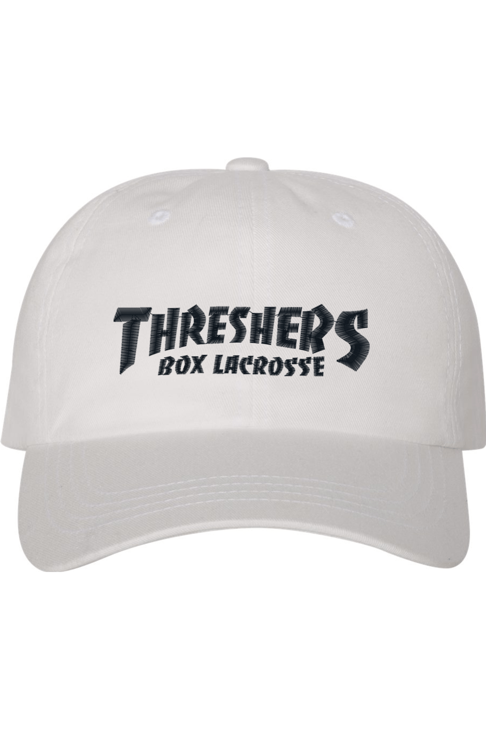 Threshers Box LC Embroidered Dad Hat Signature Lacrosse