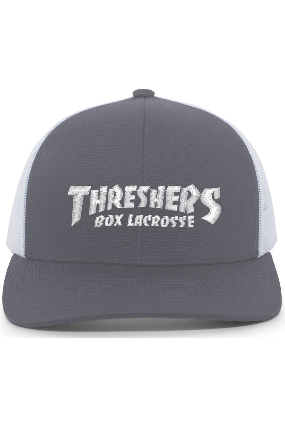 Threshers Box LC Embroidered Trucker Hat Signature Lacrosse