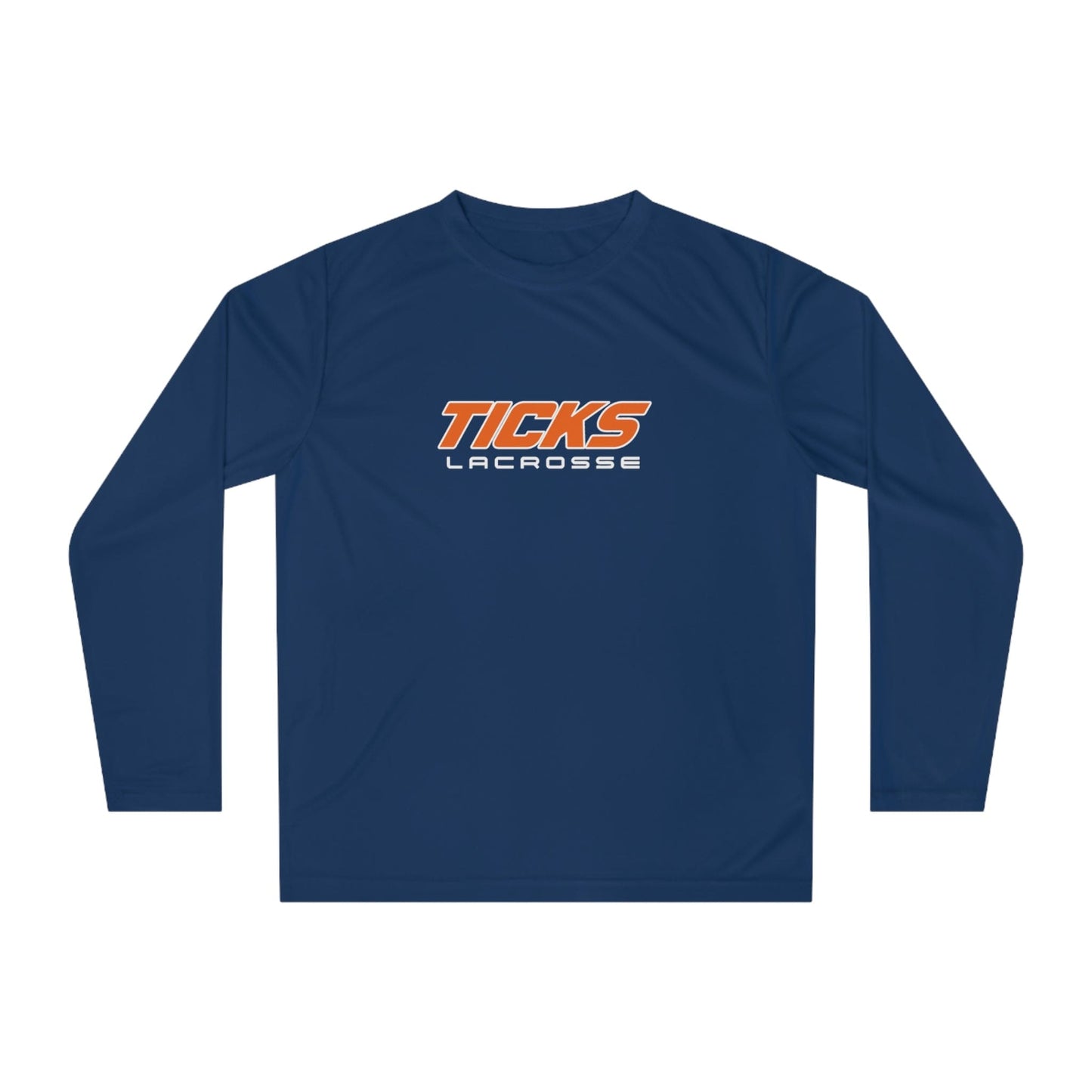 Ticks Lacrosse Adult Athletic Long Sleeve Signature Lacrosse