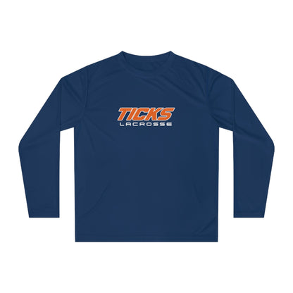 Ticks Lacrosse Adult Athletic Long Sleeve Signature Lacrosse