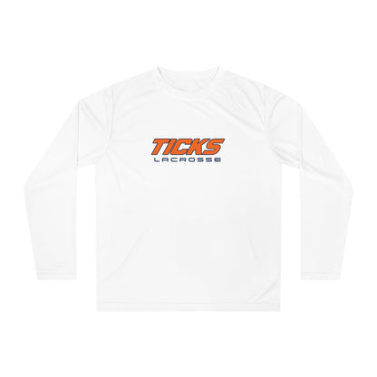 Ticks Lacrosse Adult Athletic Long Sleeve Signature Lacrosse