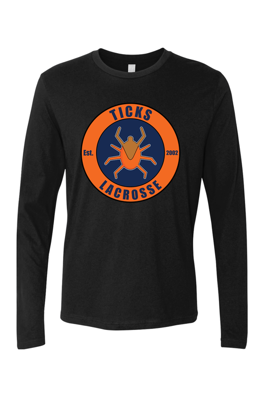 Ticks Lacrosse Adult Long Sleeve T-Shirt Signature Lacrosse