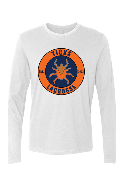Ticks Lacrosse Adult Long Sleeve T-Shirt Signature Lacrosse
