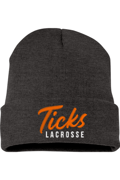 Ticks Lacrosse Classics Cuffed Beanie Signature Lacrosse