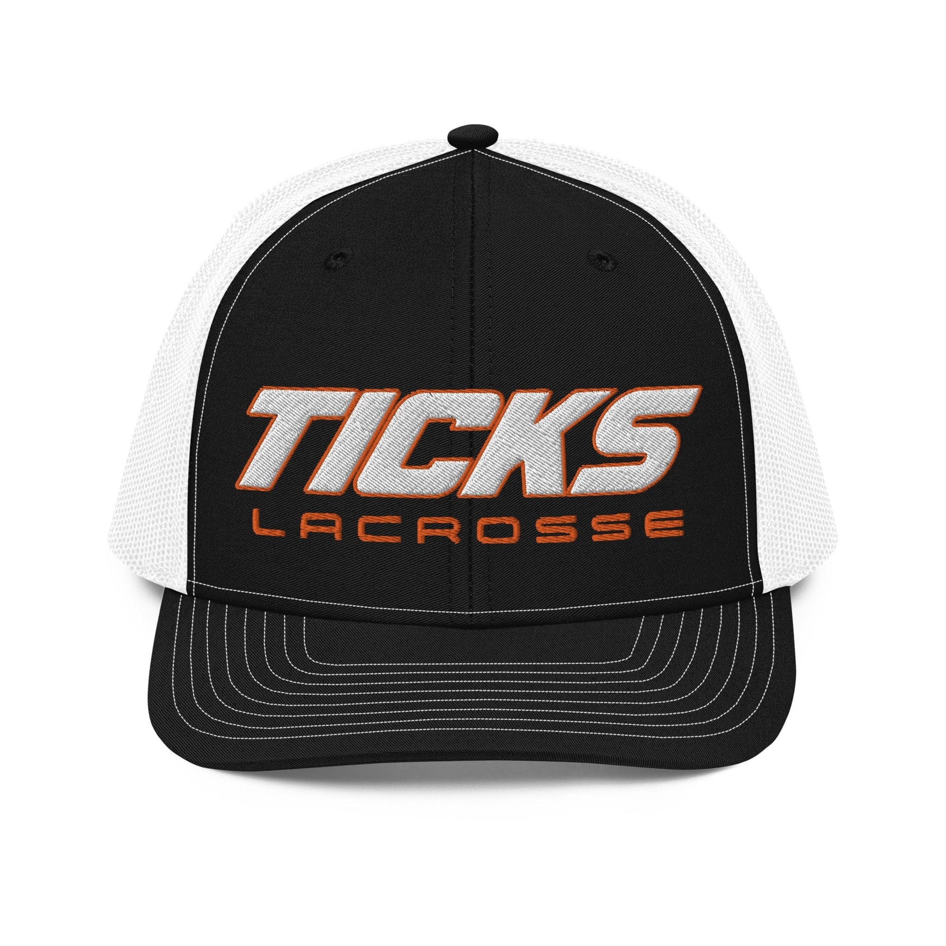 Ticks Lacrosse Embroidered Trucker Hat Signature Lacrosse