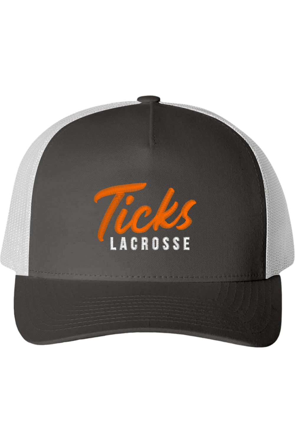 Ticks Lacrosse Five-Panel Retro Trucker Cap Signature Lacrosse