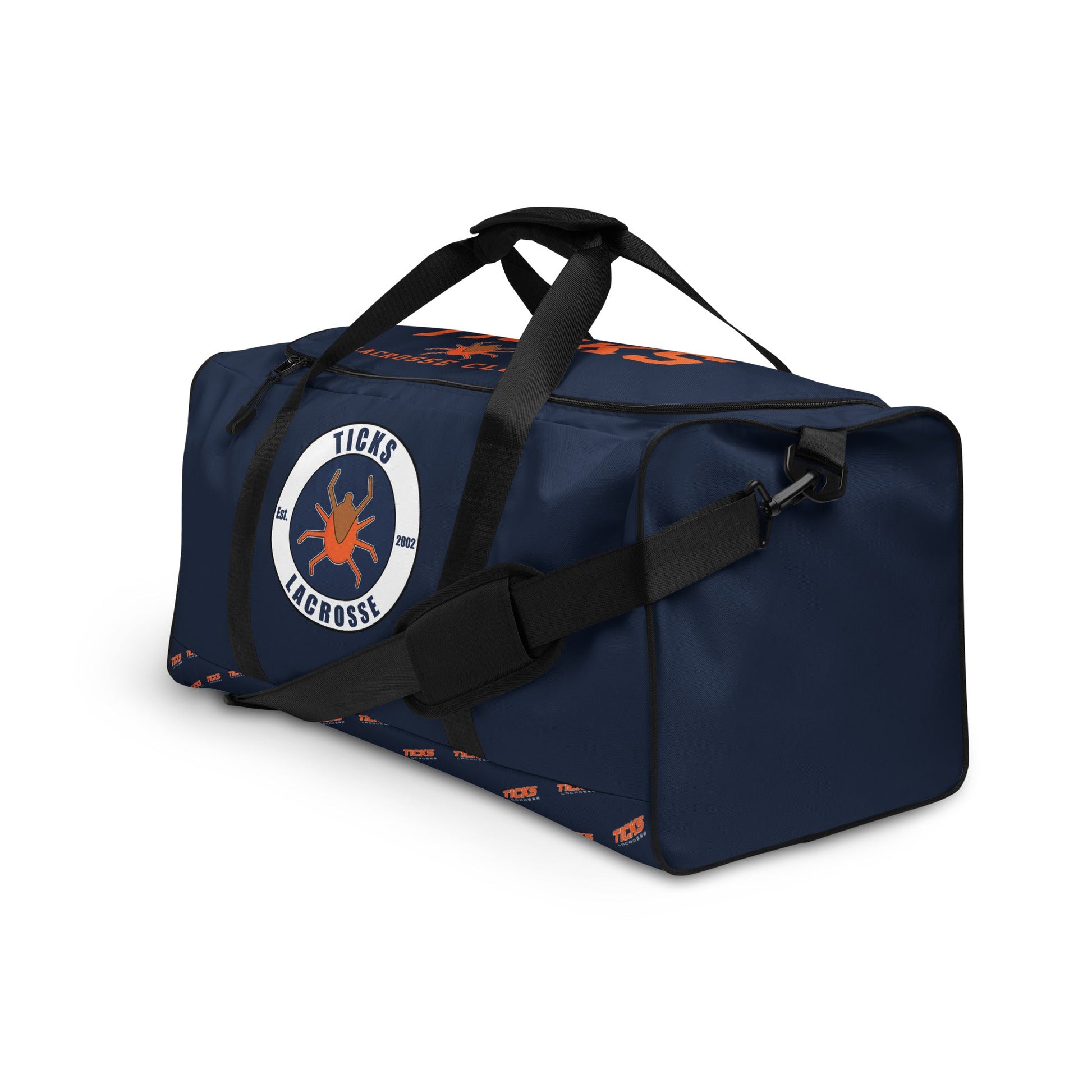 Ticks Lacrosse Sublimated Sideline Duffel Bag Signature Lacrosse