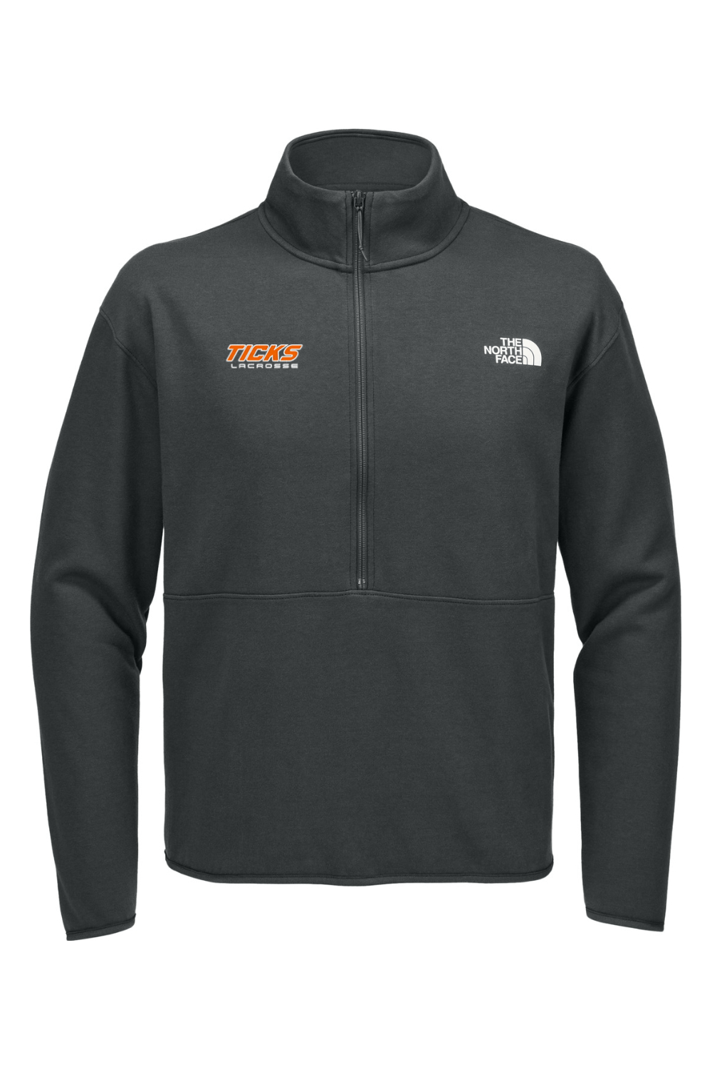 Ticks Lacrosse The North Face Double-Knit 1/2-Zip Fleece Signature Lacrosse
