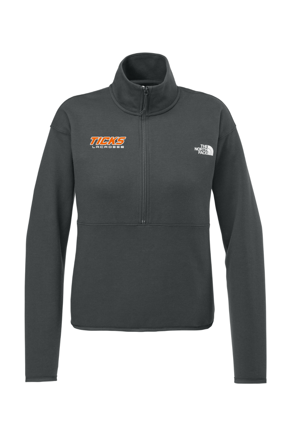 Ticks Lacrosse The North Face Women's Double-Knit 1/2-Zip Fleece Signature Lacrosse