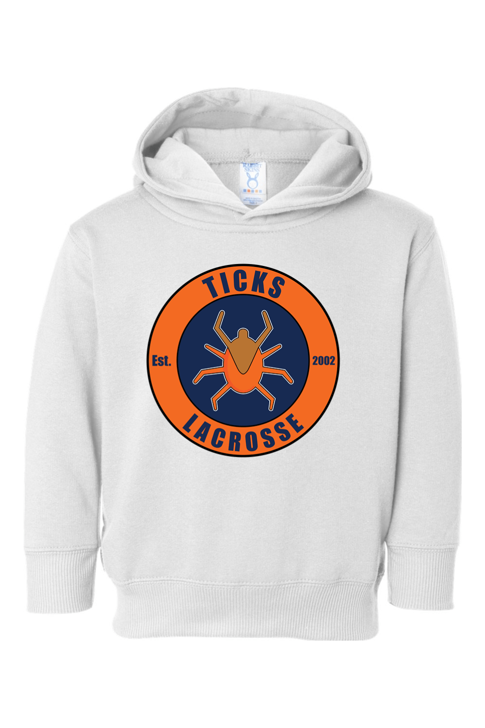 Ticks Lacrosse Toddler Fleece Hoodie Signature Lacrosse