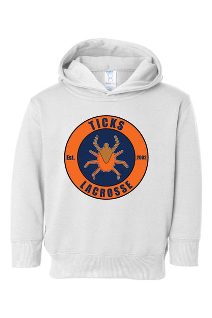 Ticks Lacrosse Toddler Fleece Hoodie Signature Lacrosse