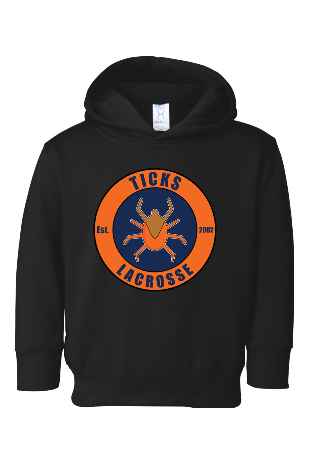 Ticks Lacrosse Toddler Fleece Hoodie Signature Lacrosse
