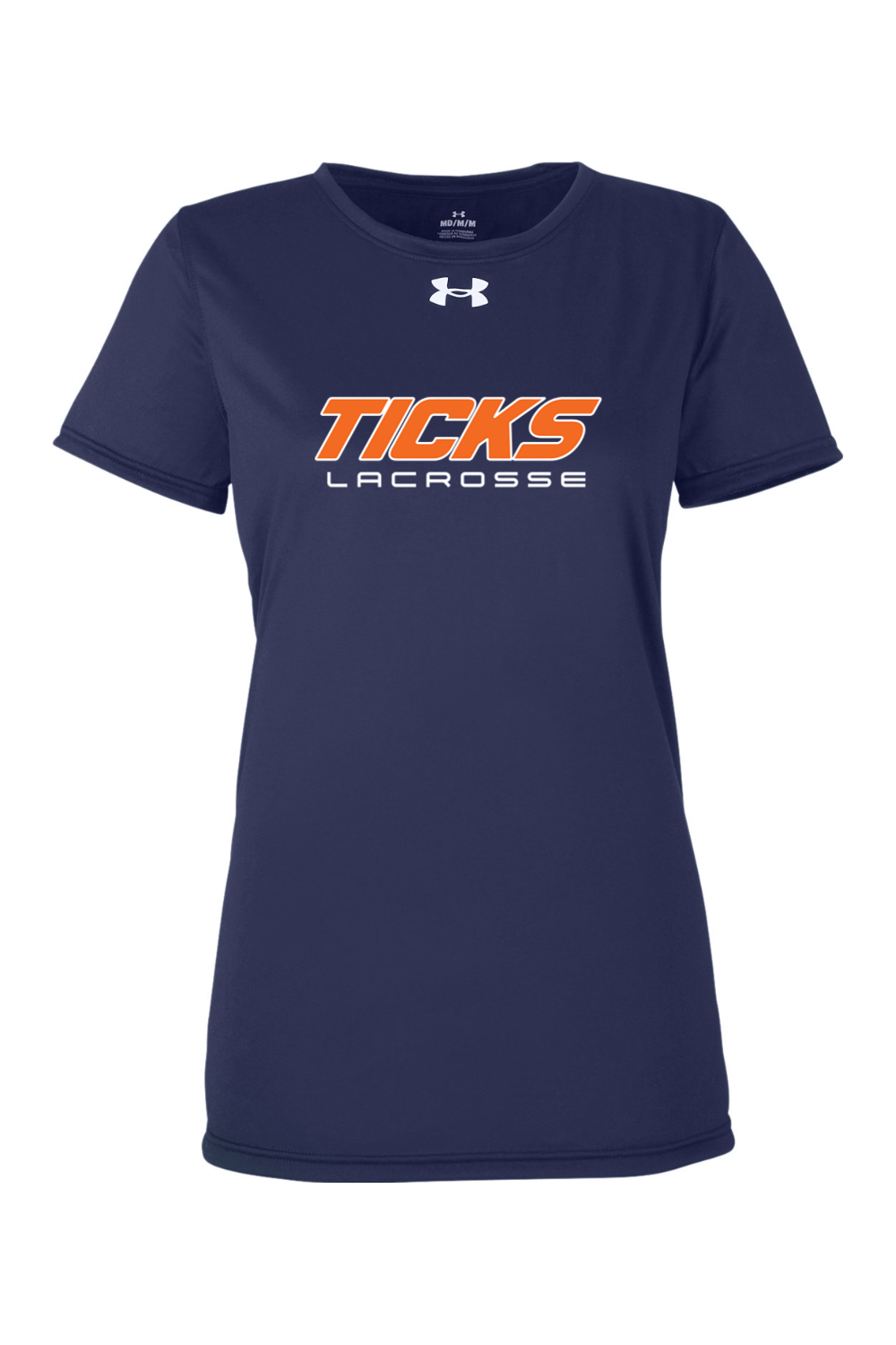 Ticks Lacrosse Under Armour Ladies' Team Tech T-Shirt Signature Lacrosse