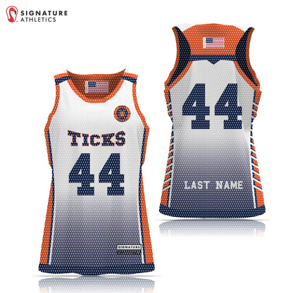 Ticks Lacrosse Women's Basic Reversible Pinnie Signature Lacrosse
