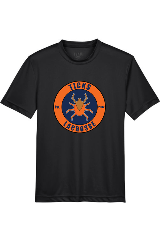 Ticks Lacrosse Youth Athletic T-Shirt Signature Lacrosse